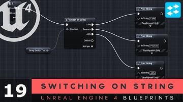 Switch on String- #19 Unreal Engine 4 Blueprints Tutorial Series