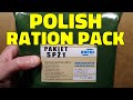 Polish MRE / emergency ration taste test