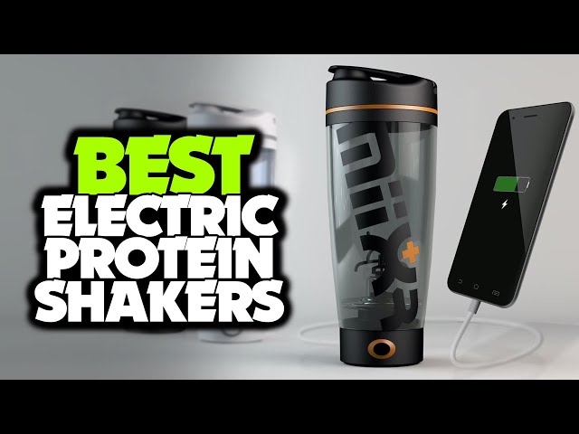 InstaCuppa Electric Protein Shaker - USB Rechargeable for Busy