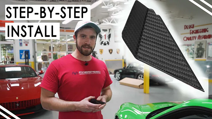 How to Install | Fabspeed Carbon Fiber Anti-Wind Buffeting Kit