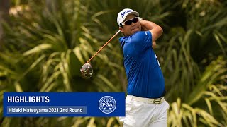 Every Shot from Hideki Matsuyama's 2nd Round | PGA Championship 2021