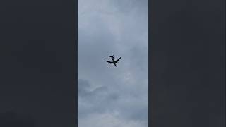 NATO AWACS E-3 Sentry flying traffic patterns at Geilenkirchen Air Base ETNG