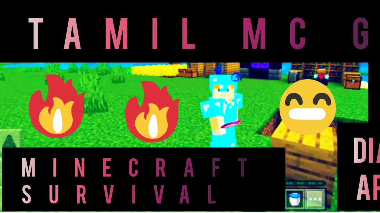 MINECRAFT SURVIVAL SERIES EPISODE 3 FULL DIAMOND AUROUR IN TAMIL # ...