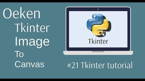 Adding Image to Canvas with Tkinter and Python || Part-21