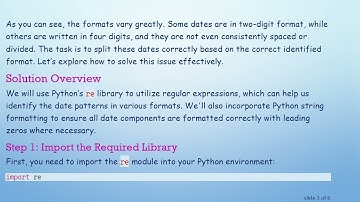 How to Separate Two Dates in Python While Handling Multiple Formats