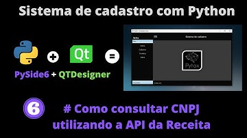#06 -  Consulta de CNPJ utilizando a API da Receita federal