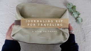 My Travel Journaling Kit: What's Inside My Pouch.