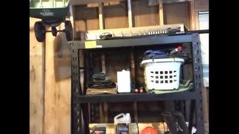 MAXIMUM 4-Tier Heavy Duty Storage Rack video review by Rob