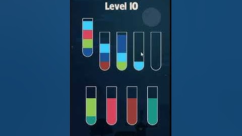 Color Water Sort 3D level 10 | Gameplay Mobile Games