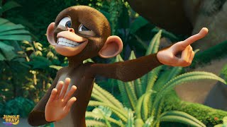 🌿🐒 Monkey Munki - JUNGLE BEAT | Cumburlop TV | Cartoon | Children's Movies by Cumburlop TV 50,114 views 3 weeks ago 4 minutes, 43 seconds