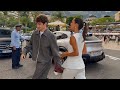 CHARLES LECLERC ALEXANDRA ST MLEUX Having Dinner With LORENZO At Hotel De Paris In Monaco Today CHARLES LECLERC ALEXANDRA ST MLEUX Having Dinner With LORENZO At Hotel De Paris In Monaco Today