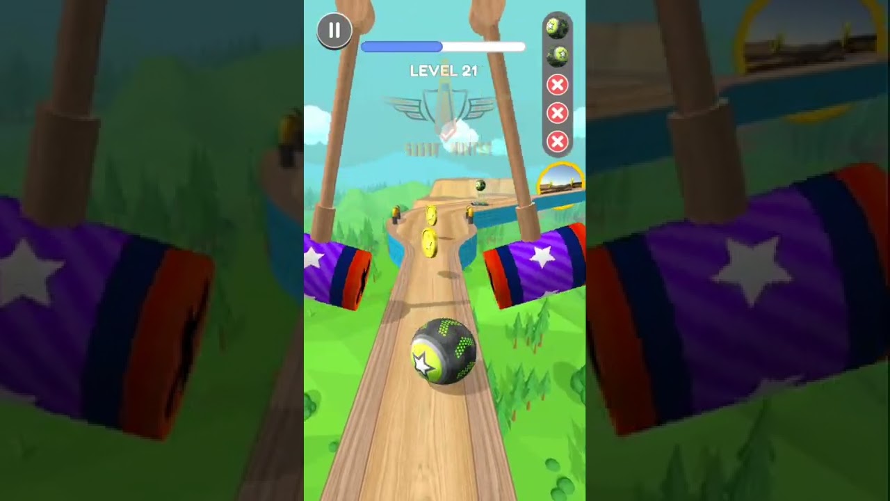 going ball super bonus game hard level 21