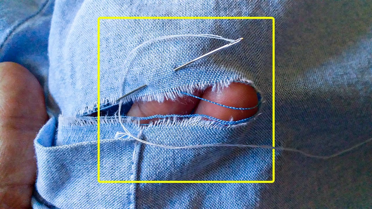 Comment réparer de manière invisible un trou - YouTube