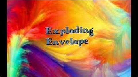 Origami Tutorial Flasher Exploding envelope (Silent)