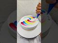 Amazing colour Beautiful cake Design #shorts#feed#tending#virals#video#us#cake#youtubeshorts