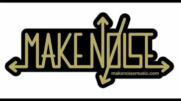 Make Noise System Tutorial 1b. Basic Sequencing w/ Gates and Pitch