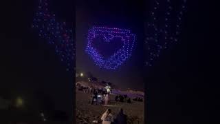Drone Show Santa Cruz CA Boardwalk 5/16/26 #droneshow #drones #santacruz #santscruzbechboardwalk