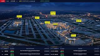 LIVE! 3D CHICAGO O'HARE AIRPORT | ATC &amp; Flight Tracking | 29/7 Aviation Hub(1/5/2026)