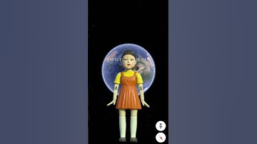 Squid game doll is real found on google earth #shorts #squidgame