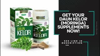 Daun Kelor/Moringa - Nutritional, Antioxidant, Anti-inflammation, Antimicrobial & Anti-Cancer
