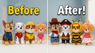 Paw Patrol's First Dress Up! | Learn Sharing for Kids