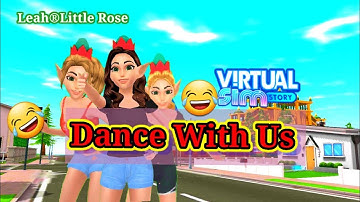 Dance With Us| Social Try | Virtual Sim Story #virtualsimstory #foxieventures #vss
