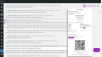 Hide your ticket price on ticket - Event Tickets With Ticket Scanner