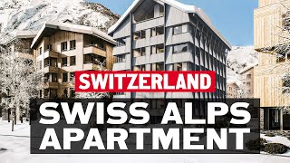 Living in Switzerland. Apartment Tour in Andermatt Swiss Alps
