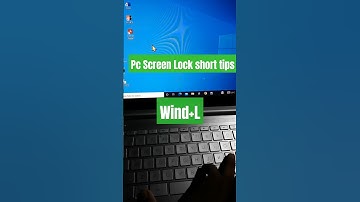 PC screen lock short tips.... #computer #windows #pc #techtips #shortvideo #shorts #computertips #yt