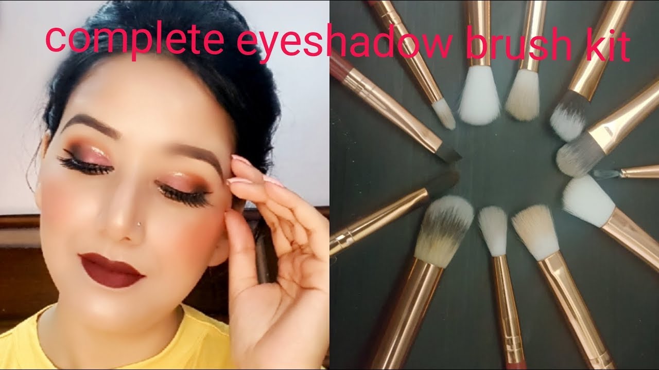 Must have brushes for professional blended eye makeup - YouTube