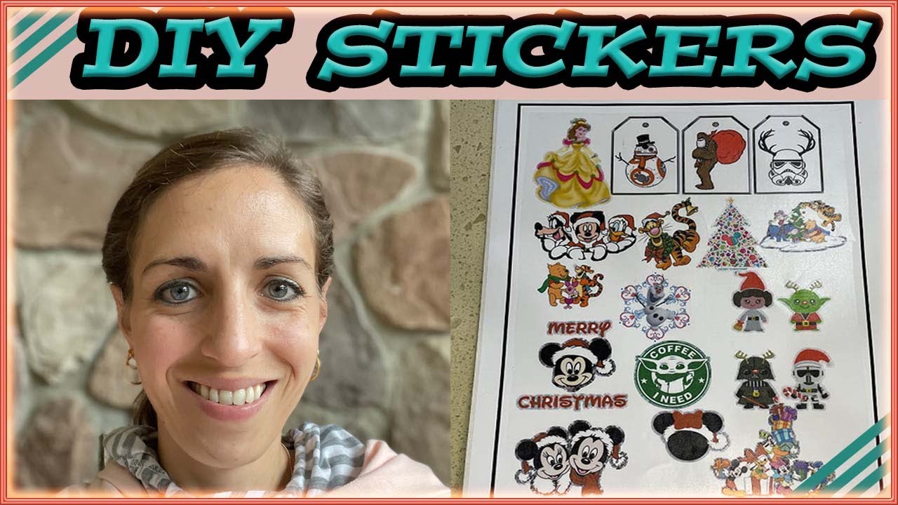 Making Handmade Stickers With A Cricut - DIY Craft Tutorial – Created By  Christine