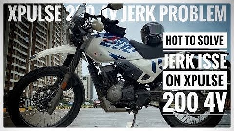 Xpluse 200 4v live jerking issue test | Hero xpluse 200 jerk live test | Lucky Singh