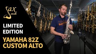 Yamaha YAS-82Z Matt Silver Alto Saxophone