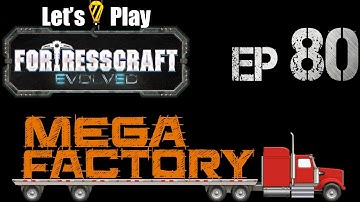 FortressCraft Evolved : Mega Factory - Ep 80 Power To The Depths