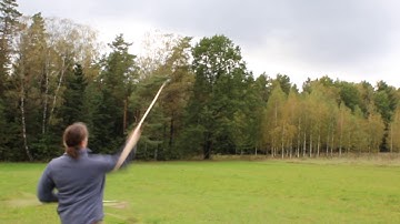 A spear-thrower called an atlatl - testing arrows
