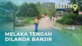 10 Kawasan Dilanda Banjir Kilat Di Melaka