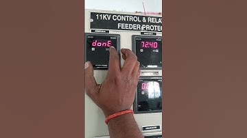 Settings of secure degital touch ammeter