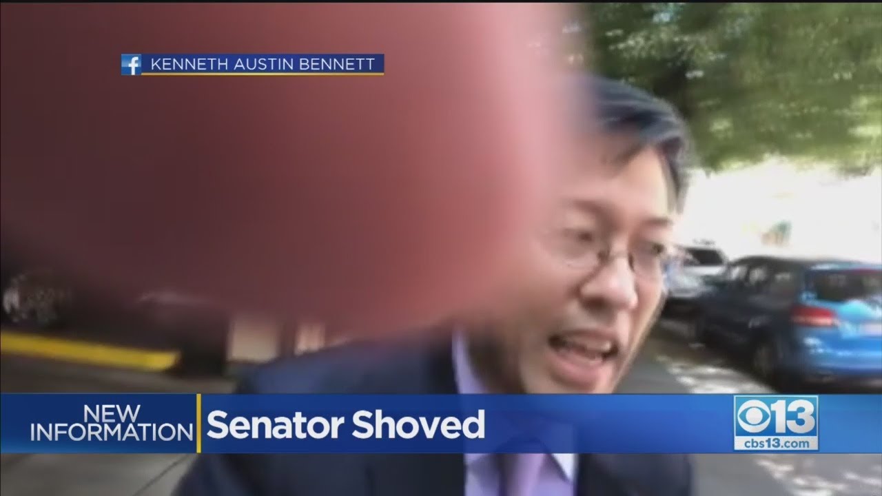 California State Senator Shoved By Anti-Vaccine Supporter