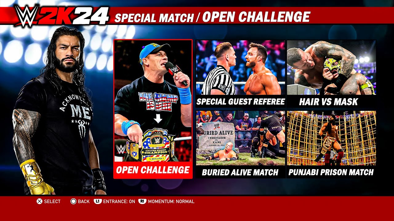 WWE 2K24 5 New Match Type We Want In The Game! YouTube