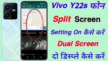 Vivo Y22s Split Screen Setting On Kaise Kare ।। How To Split Screen Setting In Vivo Y22s
