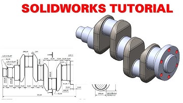 SolidWorks Tutorial #58 | 3D Shaft CAM Design Modeling in SolidWorks