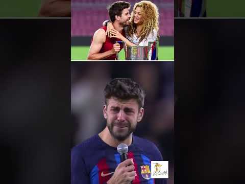 زوج شاكيرا ينهار بي البكاء وسط الملعب امام الجمهور