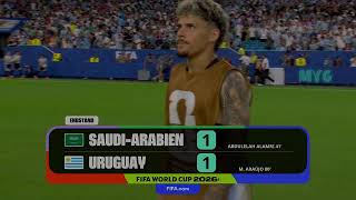 Maximiliano Araújo vs Saudi Arabia (16/06/2026)