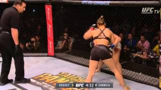 Ronda Rousey Brutally Knocked Out Bethe Correia In