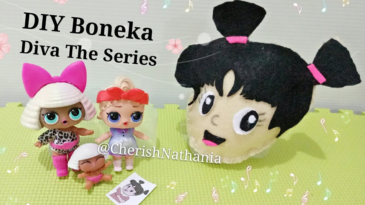 DIY Boneka  Diva the Series Cara Buat Boneka  Dari  Kain 
