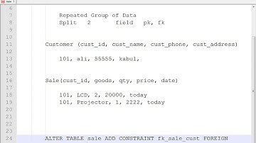 Lesson 12 Database Analysis 2013 Kazim Hussaini Subscribe دیتابیس کاظم حسینی