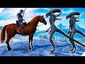 9000 Рыцарей и 4000 Чужих - Ultimate Epic Battle Simulator. UEBS игры 2019