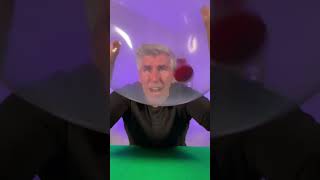 The ball through balloon. #Balloon #MagicTrick #Magician #Fun￼