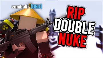 Cracked AK Gameplay!! The Game Ended One Off A Double Nuke!! (Krunker)
