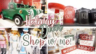 CHRISTMAS SHOP WITH ME! | TARGET| MARSHALLS | ROSS